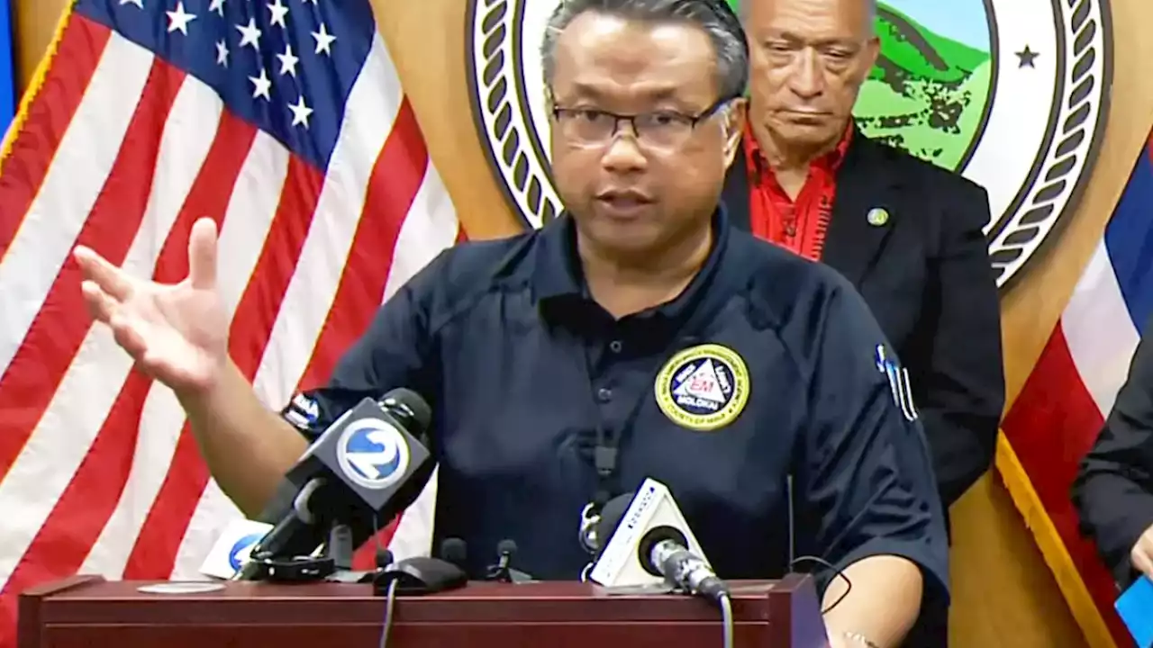 Maui emergency management director defends decision not to sound sirens in fire