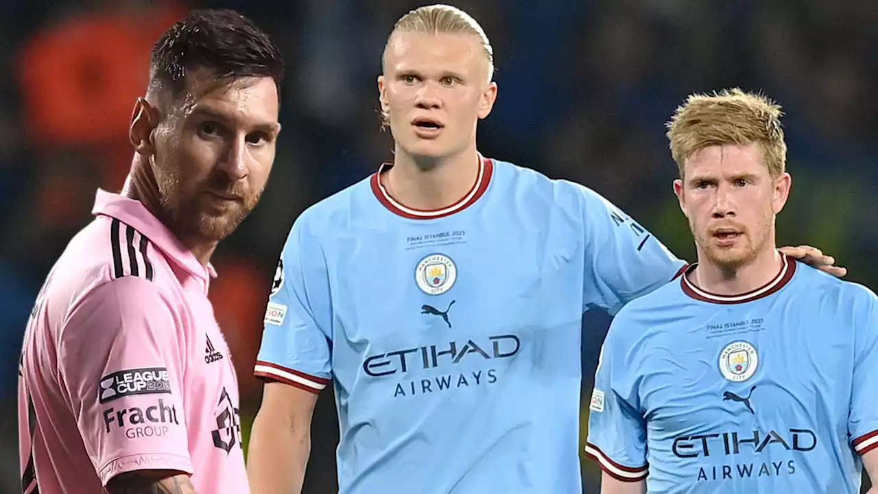 Europas Fußballer des Jahres: Haaland, Messi, De Bruyne im Finale