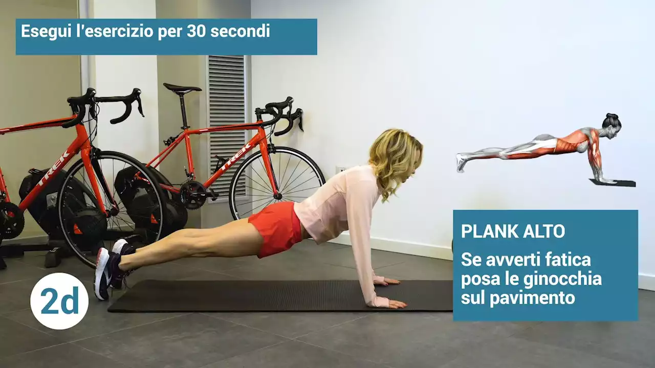 Essential Fitness: 3° allenamento, 3° settimana, 1° mese