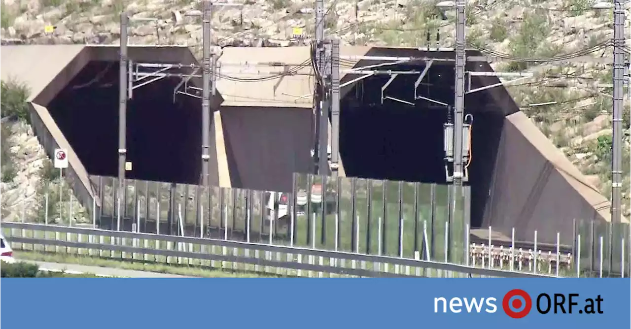 Bahnverkehr: Gotthardtunnel nach Unfall weiter gesperrt