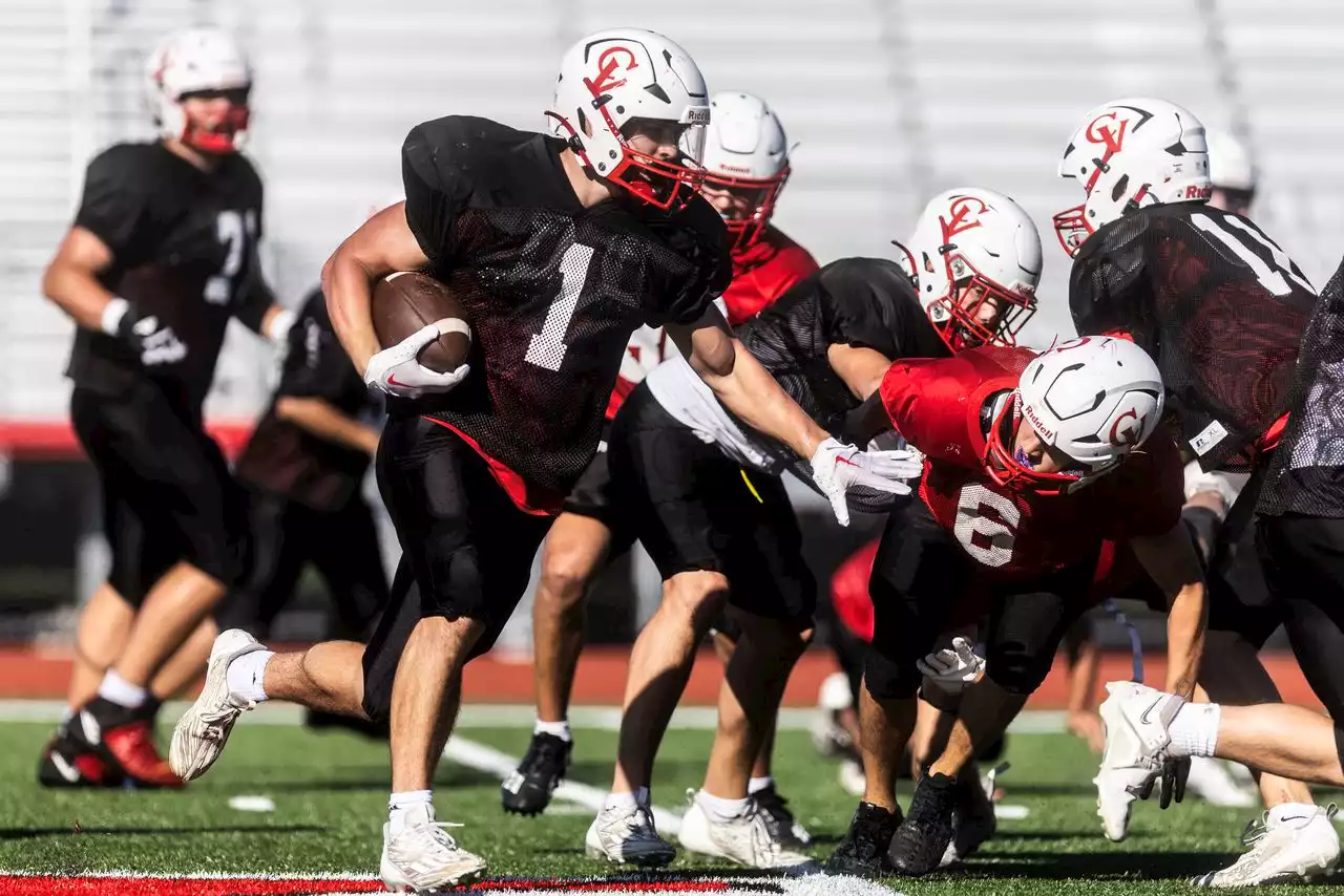 Sights and sounds from Cumberland Valley football practice: video