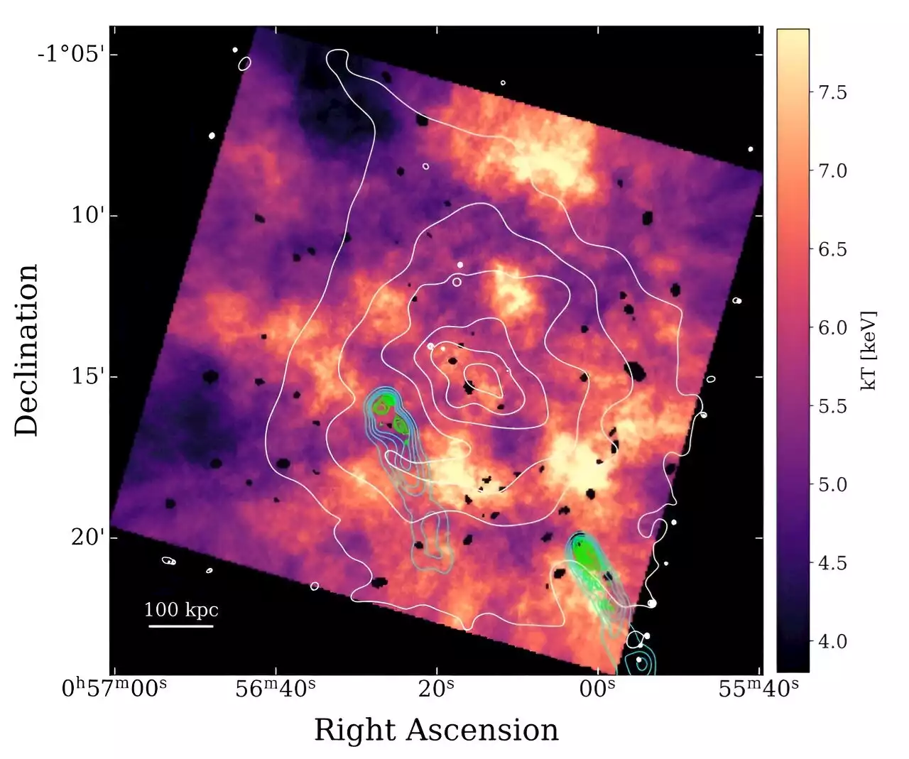 Complex galaxy cluster Abell 119 explored by researchers