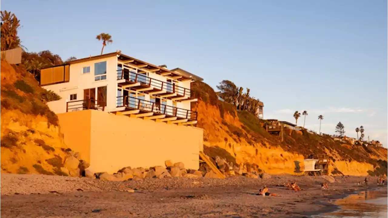 This Rare $9.8 Million Beachfront Home Near San Diego Sits Right on the Beach