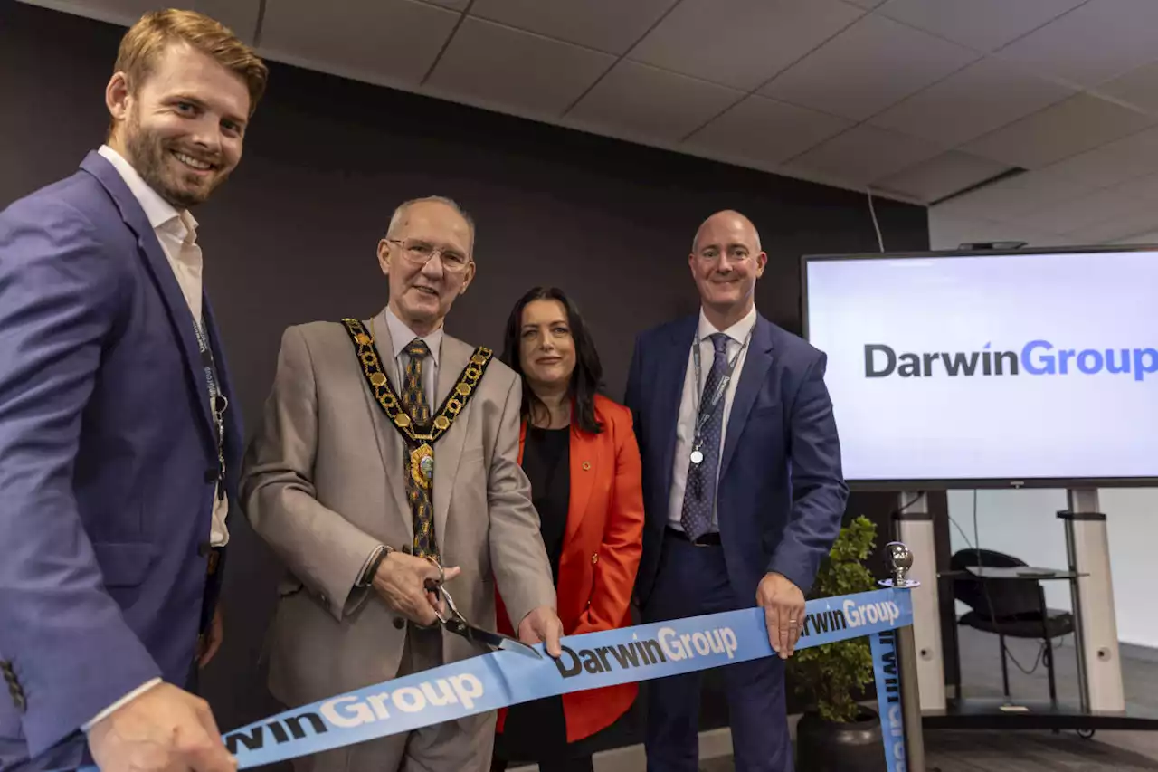 Darwin Group celebrates Telford move after expansion creates 30 new jobs