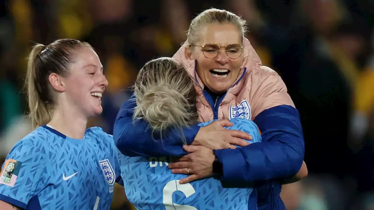 England: Lionesses living 'a fairytale' after reaching Women's World Cup final for first time