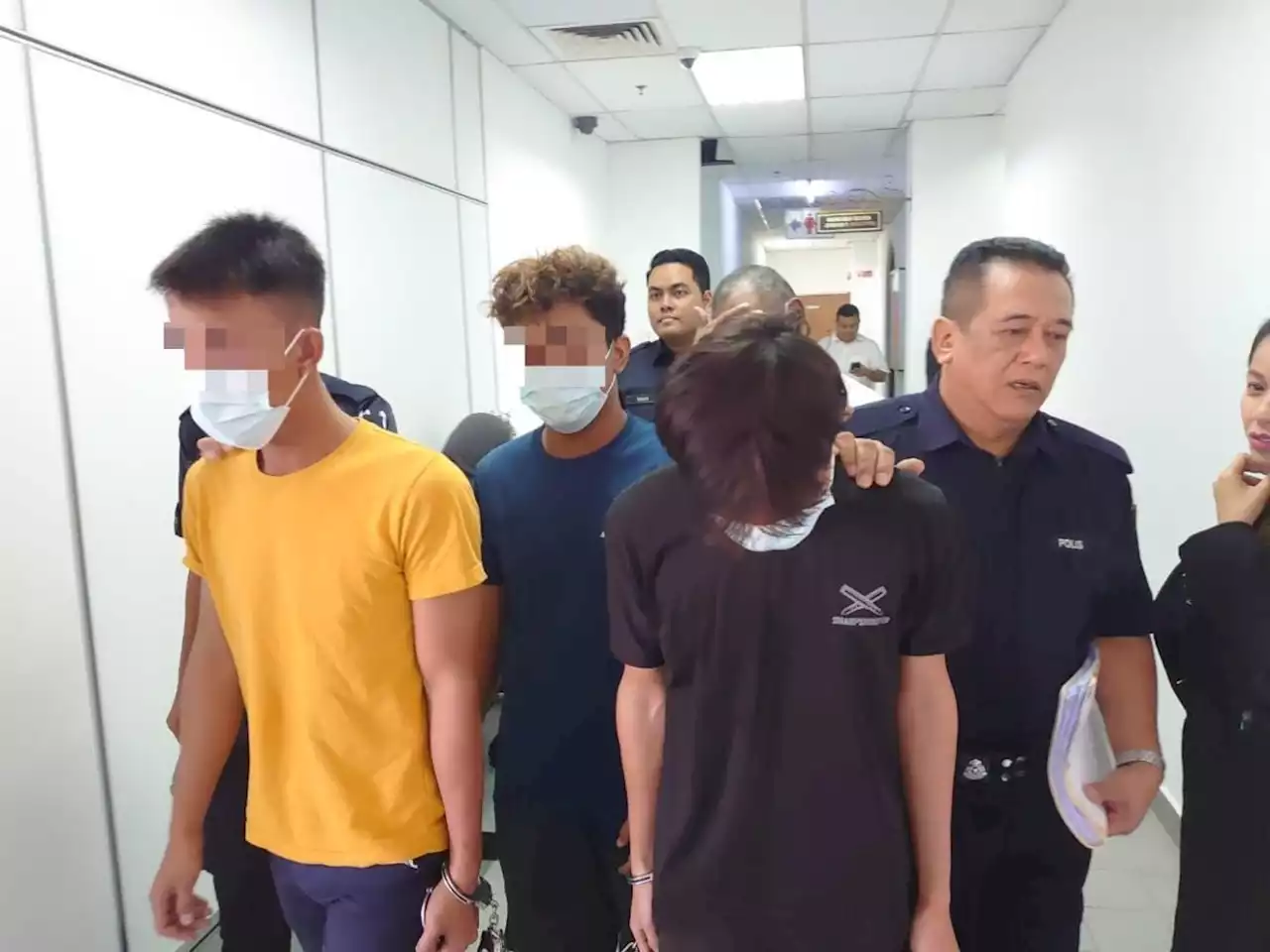 Three labourers claim trial to charge of raping underaged girl