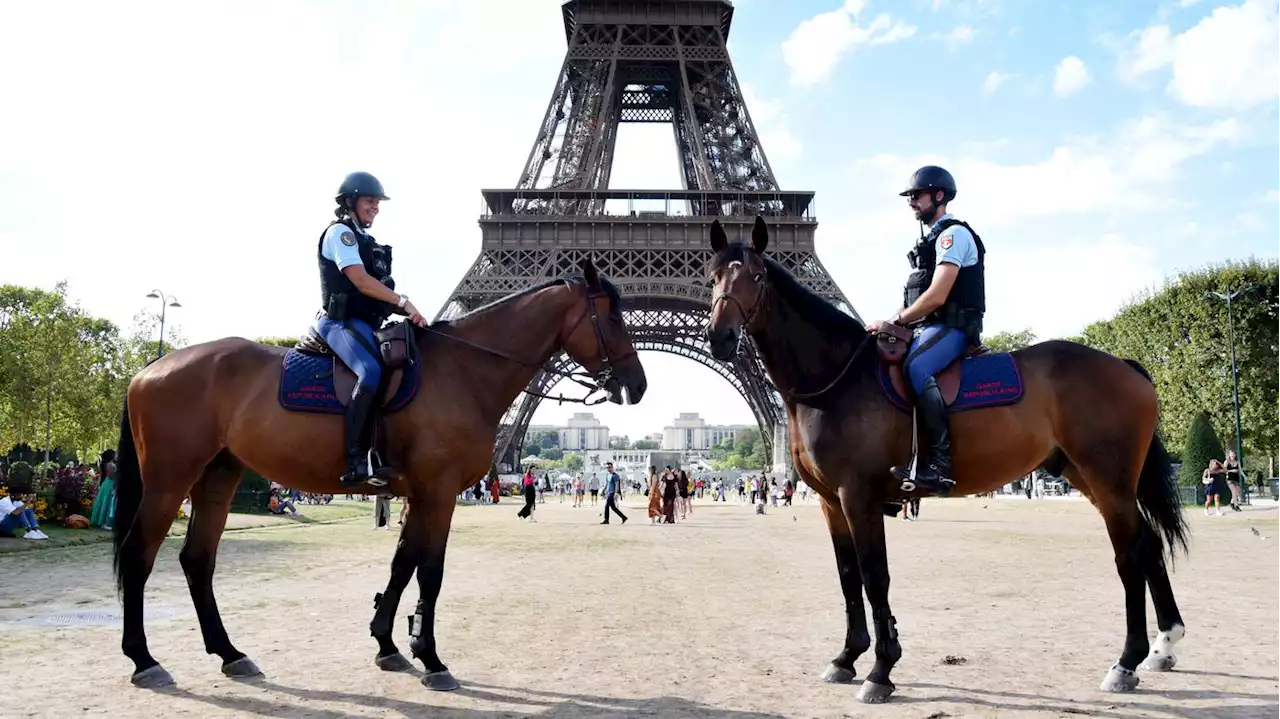 Festnahme wegen Gefährdung Dritter: Mann springt mit Fallschirm in Paris vom Eiffelturm