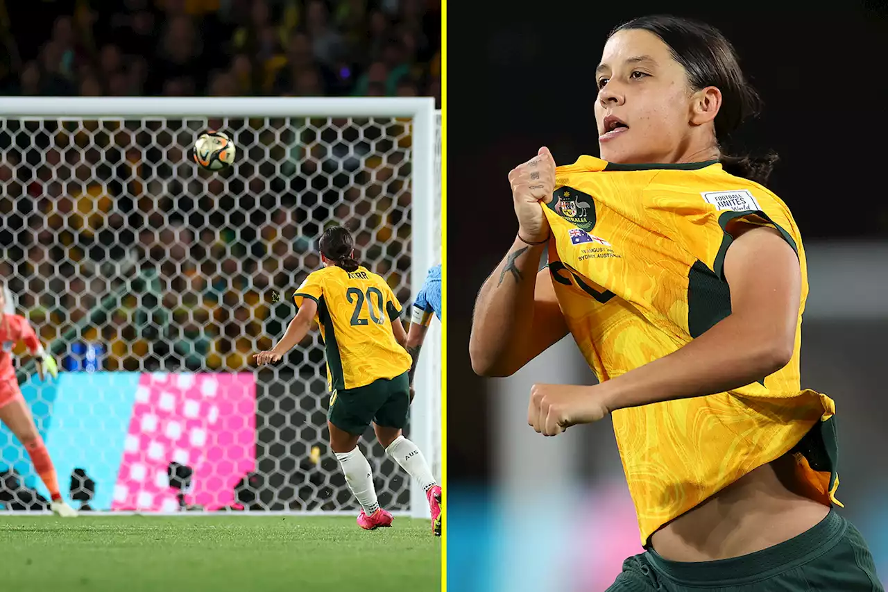 'Best in the world' Sam Kerr leaves Laura Woods stunned with incredible World Cup goal