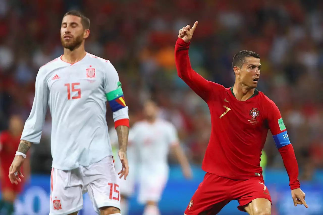 Cristiano Ronaldo mercilessly trolls former teammate Sergio Ramos on Instagram