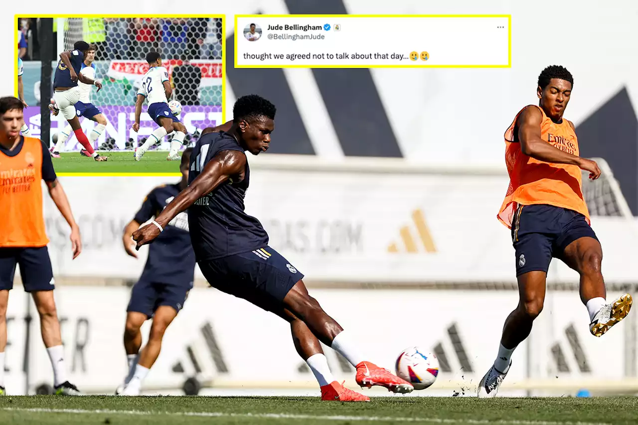 Jude Bellingham trolled as Real Madrid star taunts him over World Cup goal