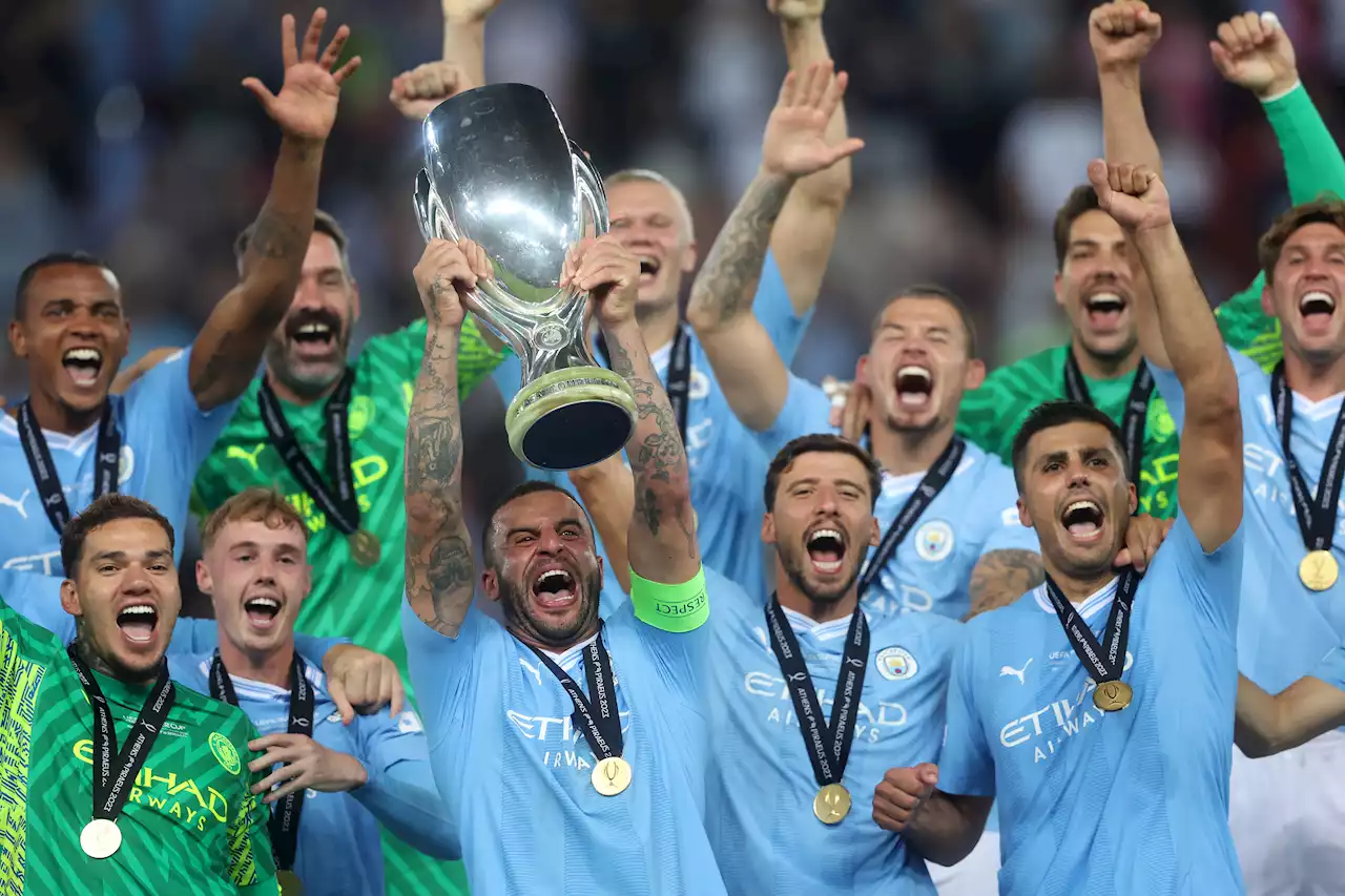 Man City win Super Cup on penalties as saviour Cole Palmer equals 20-year record