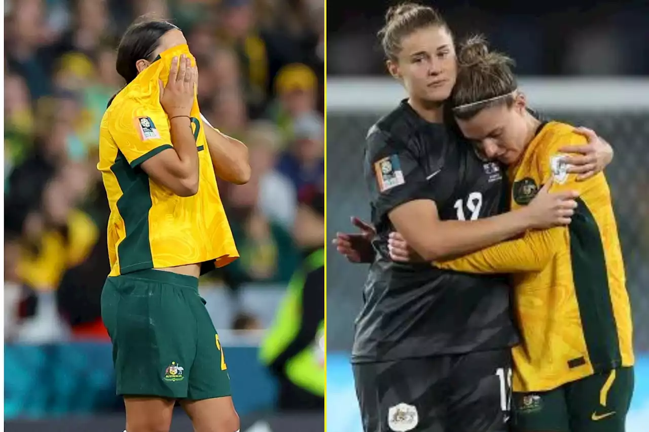 Sam Kerr and Australia stars inconsolable as England spoil party at World Cup