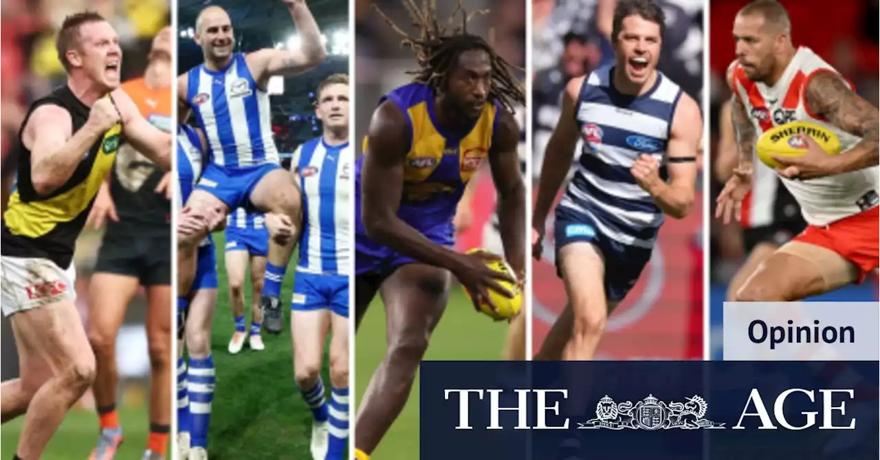 Buddy, Riewoldt top the class: Ranking the AFL’s retirees