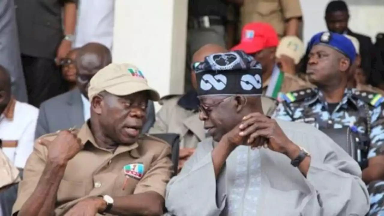 Oshiomhole: Tinubu's government inherited terrible economic situation