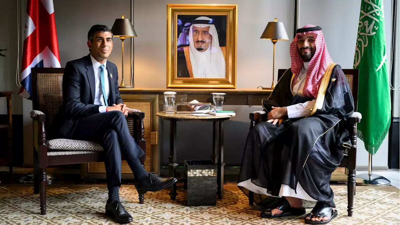 Rishi Sunak to meet Saudi leader Mohammed bin Salman in first visit since murder of Khashoggi