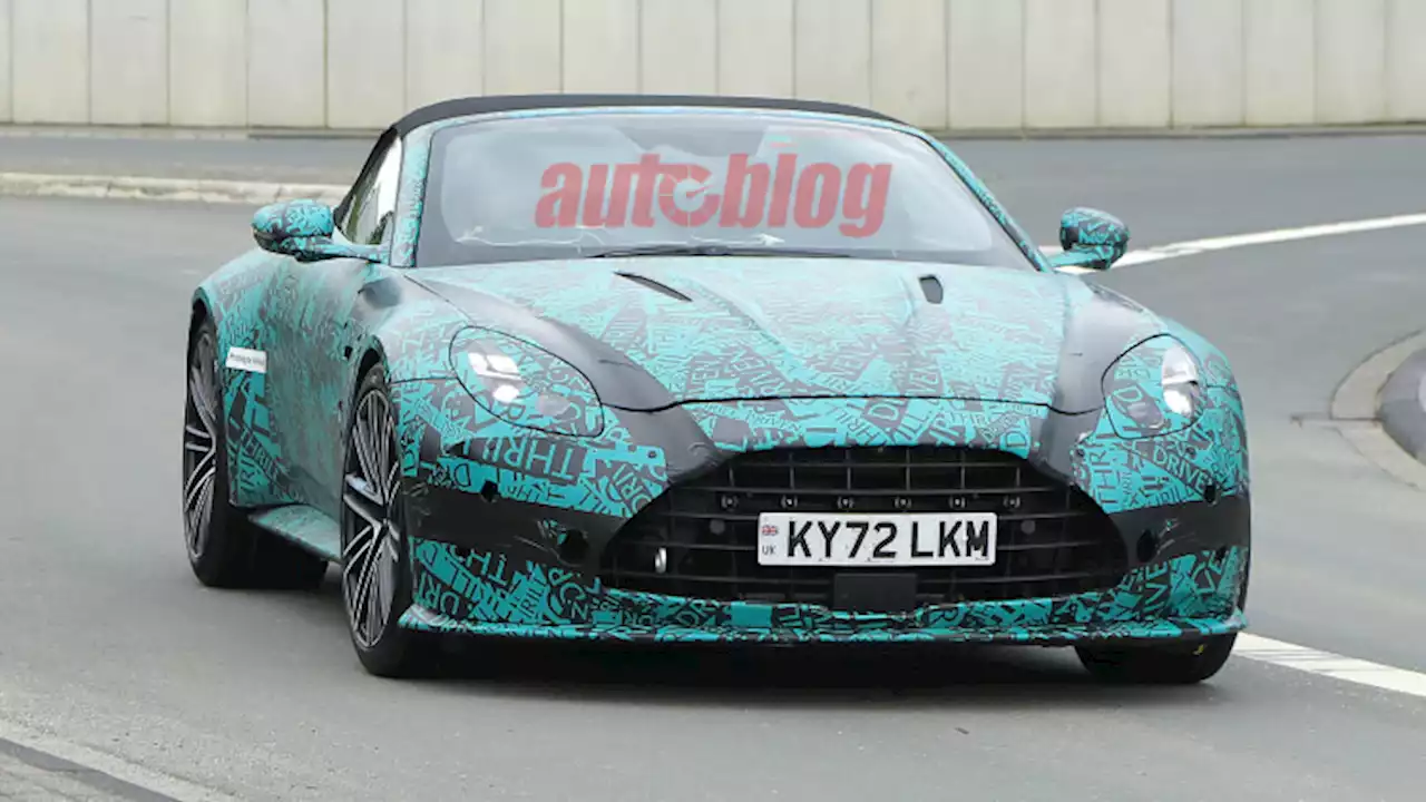 Aston Martin Vantage Volante spy photos Photo Gallery