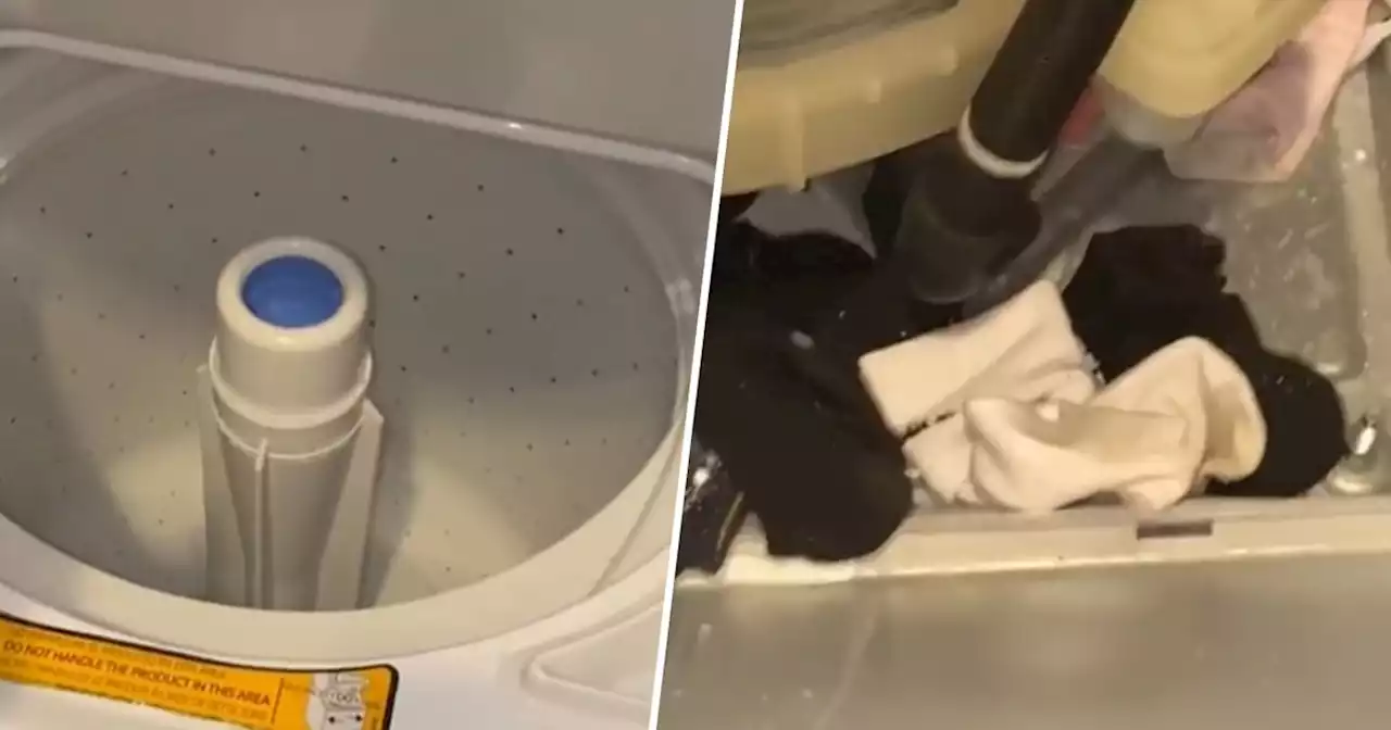 Viral videos show washing machine is to blame for missing socks — but is it true?