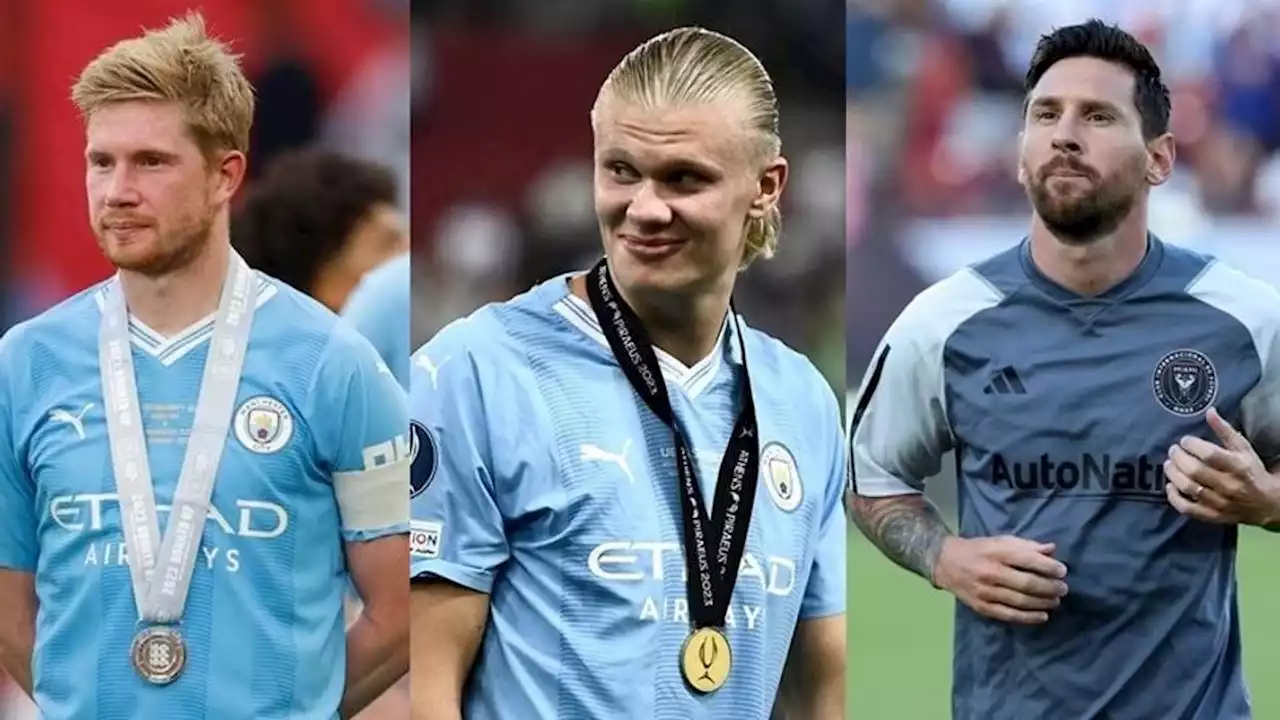 De Bruyne, Haaland, Messi nominated for UEFA player of the year