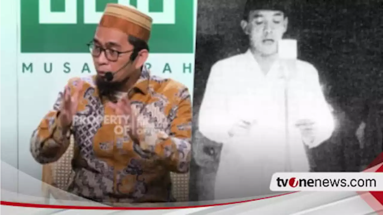 Ustaz Adi Hidayat Sebut Sosok Ini Pemilik Rumah Proklamasi Indonesia di Jalan Pegangsaan Timur Nomor 56, Ternyata...