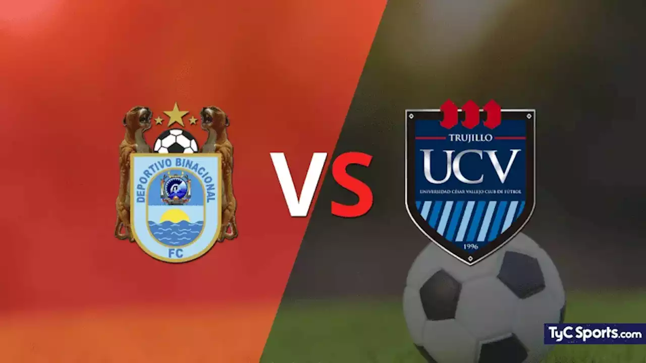 Deportivo Binacional vs. César Vallejo en vivo: cómo verlo, horario y TV