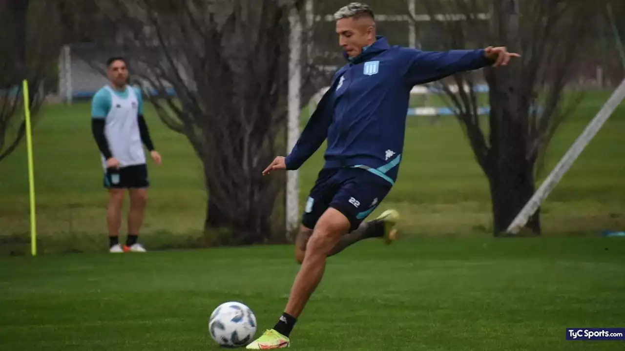 Las NOVEDADES del entrenamiento de Racing antes de debutar en la Copa Liga Profesional