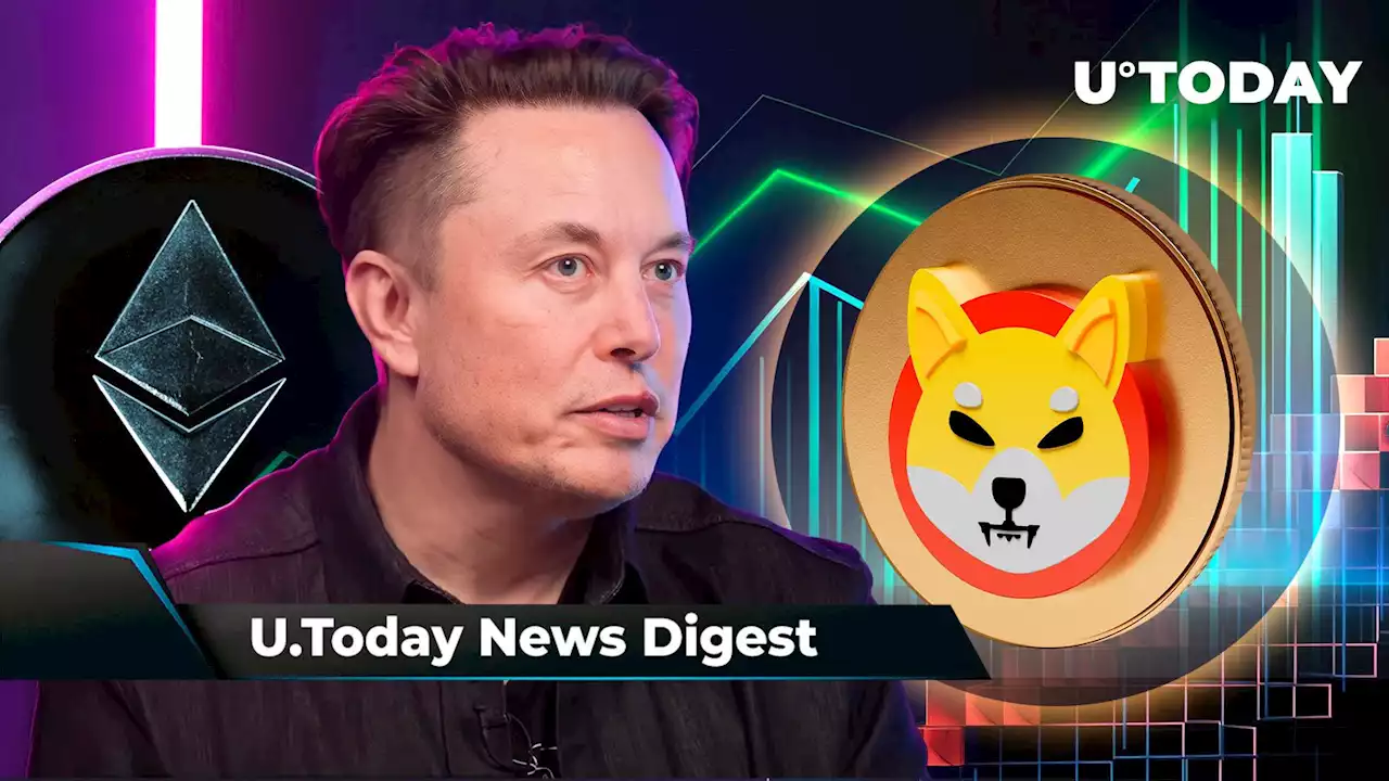 XRP Gains Worldwide Adoption via BitPay, 33 Billion SHIB Moved From Exchanges, Elon Musk Mentions ETH Creator Vitalik Buterin in Tweet: Crypto News Digest by U.Today