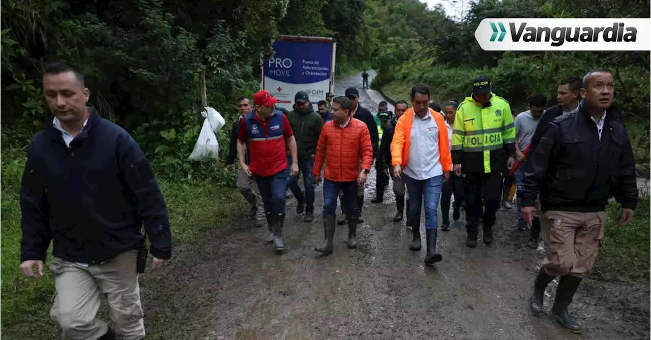 Sismo ocasionó deslizamientos en Quetame, donde hace un mes una avalancha cobró más de 20 vidas