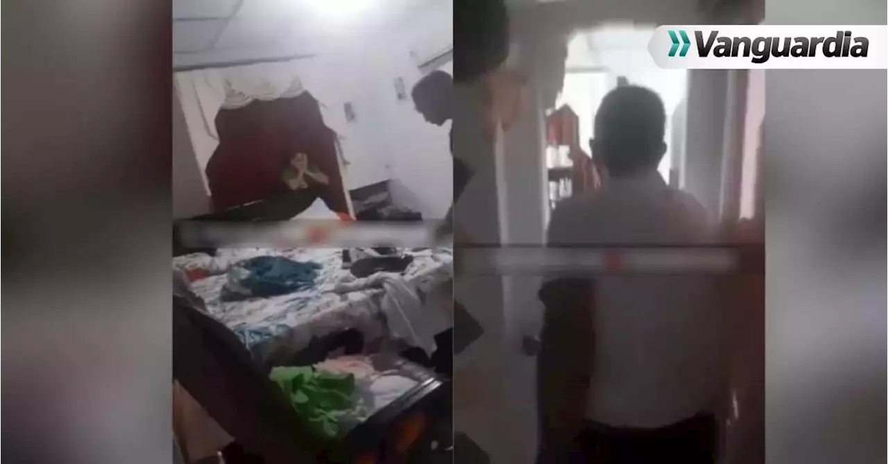 Video: Hombre pilló a su esposa siéndole infiel e invitó a sus vecinos a ver