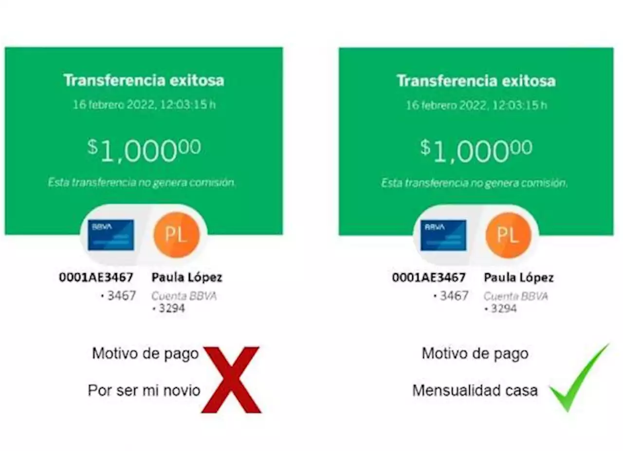 ¡Cuidado con el SAT!... estos son los conceptos prohibidos que debes evitar usar en una transferencia