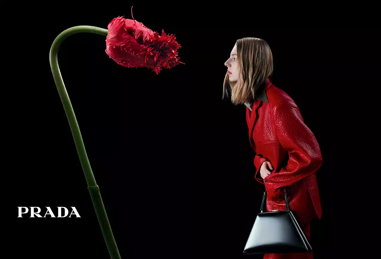 Prada's FW23 Campaign Blooms Conversations Between Flowers and Humans