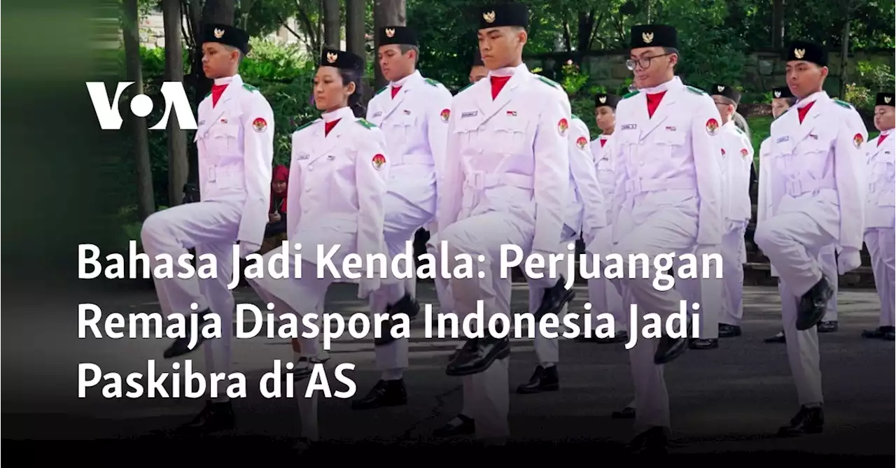 Bahasa Jadi Kendala: Perjuangan Remaja Diaspora Indonesia Jadi Paskibra di AS