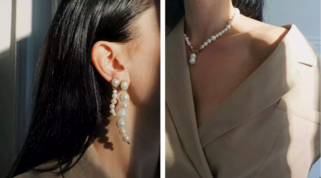 Playing it cool: pearls are having a moment