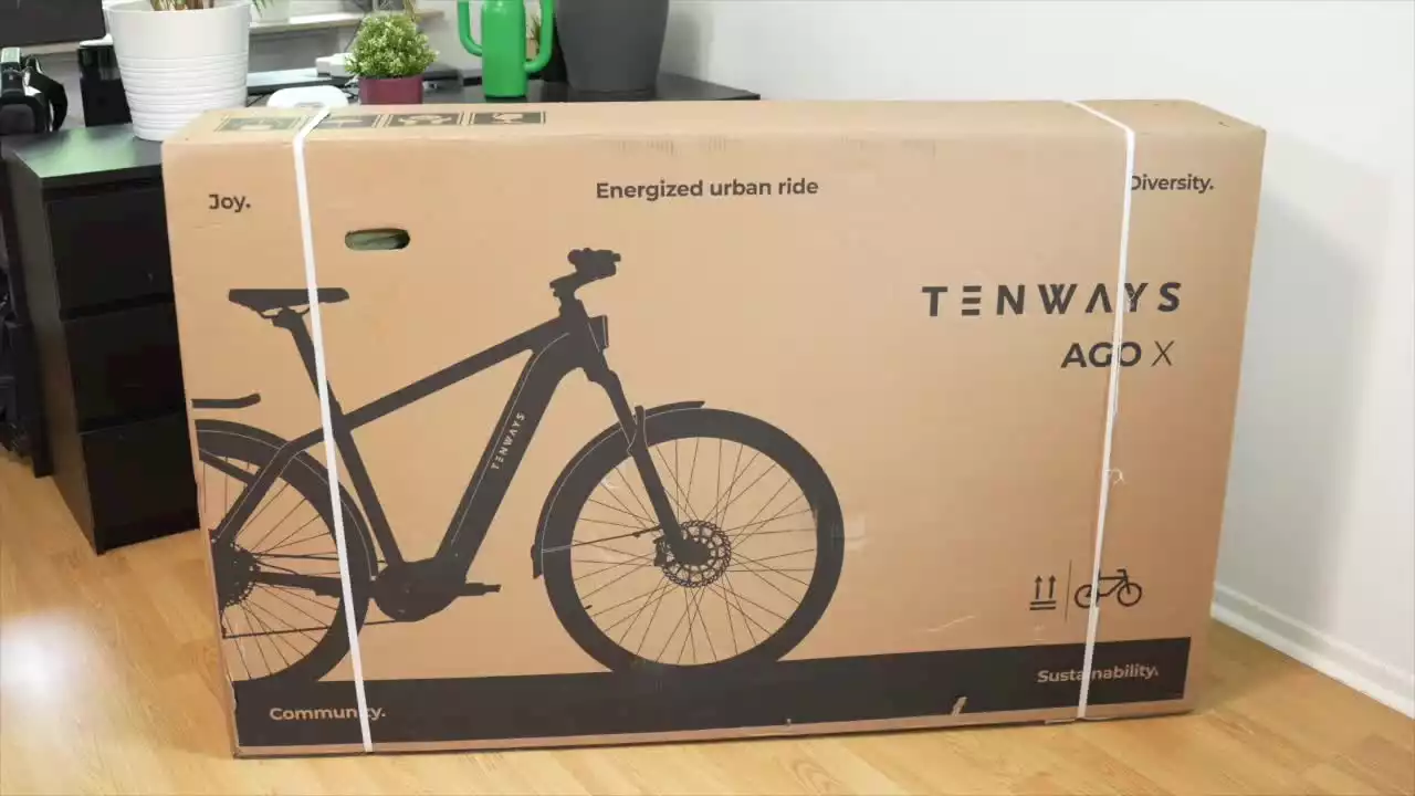 Tenways Ago X im Test: E-Bike aus Niederlanden mit netten Extras