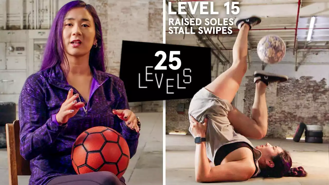 25 Levels of Freestyle Soccer: Easy to Complex