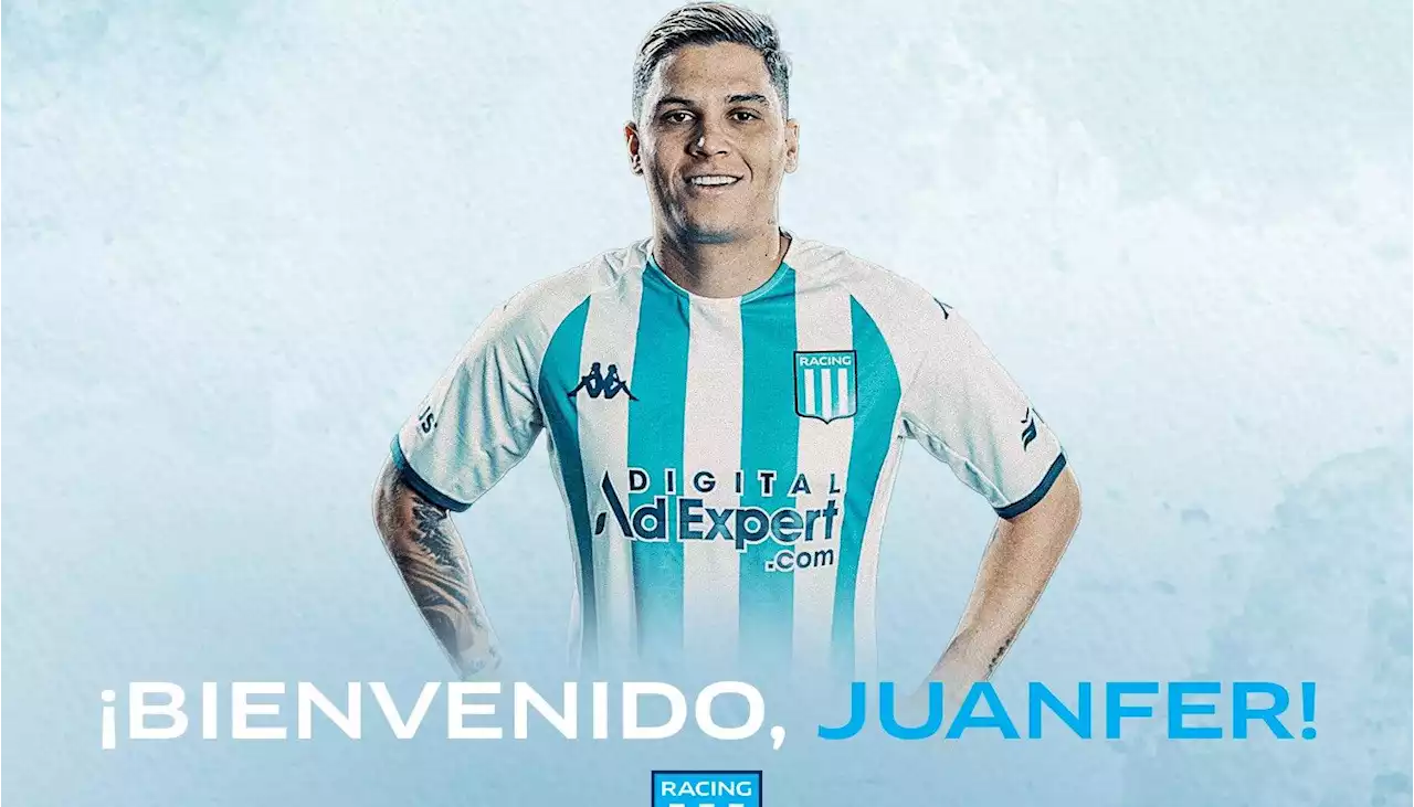 Racing oficializó a 'Juanfer' Quintero como refuerzo para la Copa Libertadores