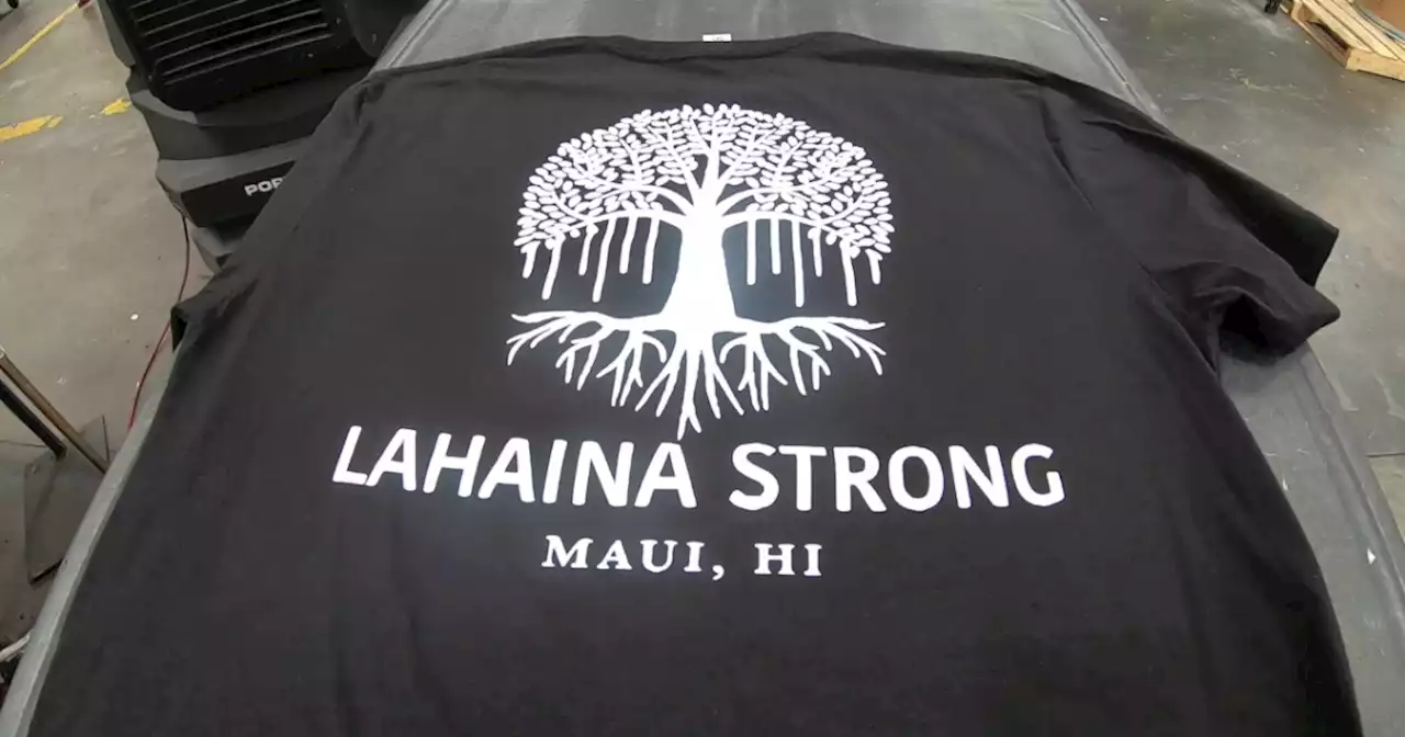 Coronado-based clothing brand selling shirts to benefit fire victims in Lahaina