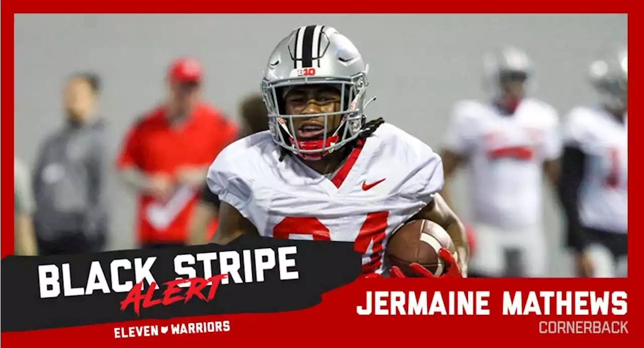 Ohio State Freshman Cornerback Jermaine Mathews Jr. Loses Black Stripe