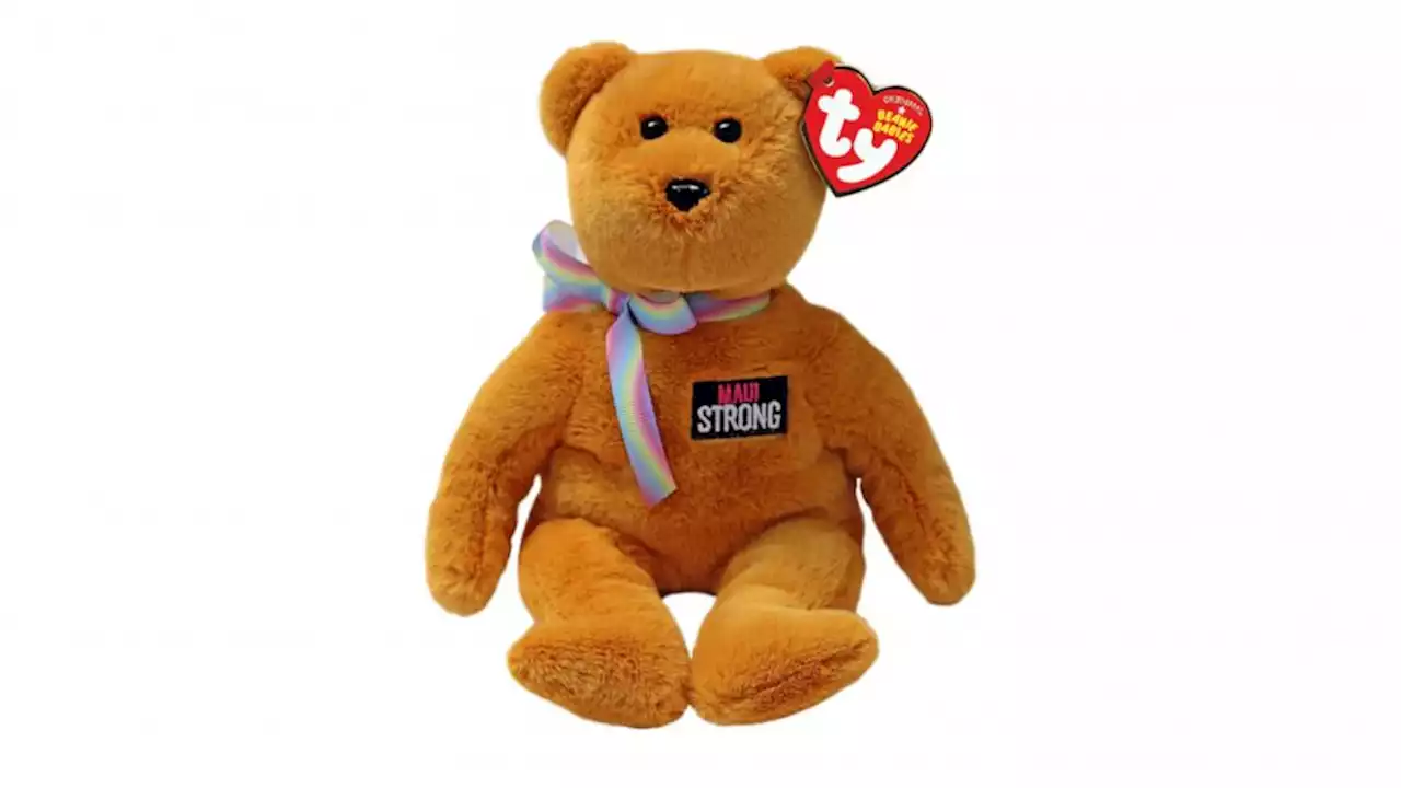 Ty Inc. will release special edition Beanie Baby 'Aloha' bear to benefit Maui wildfire relief