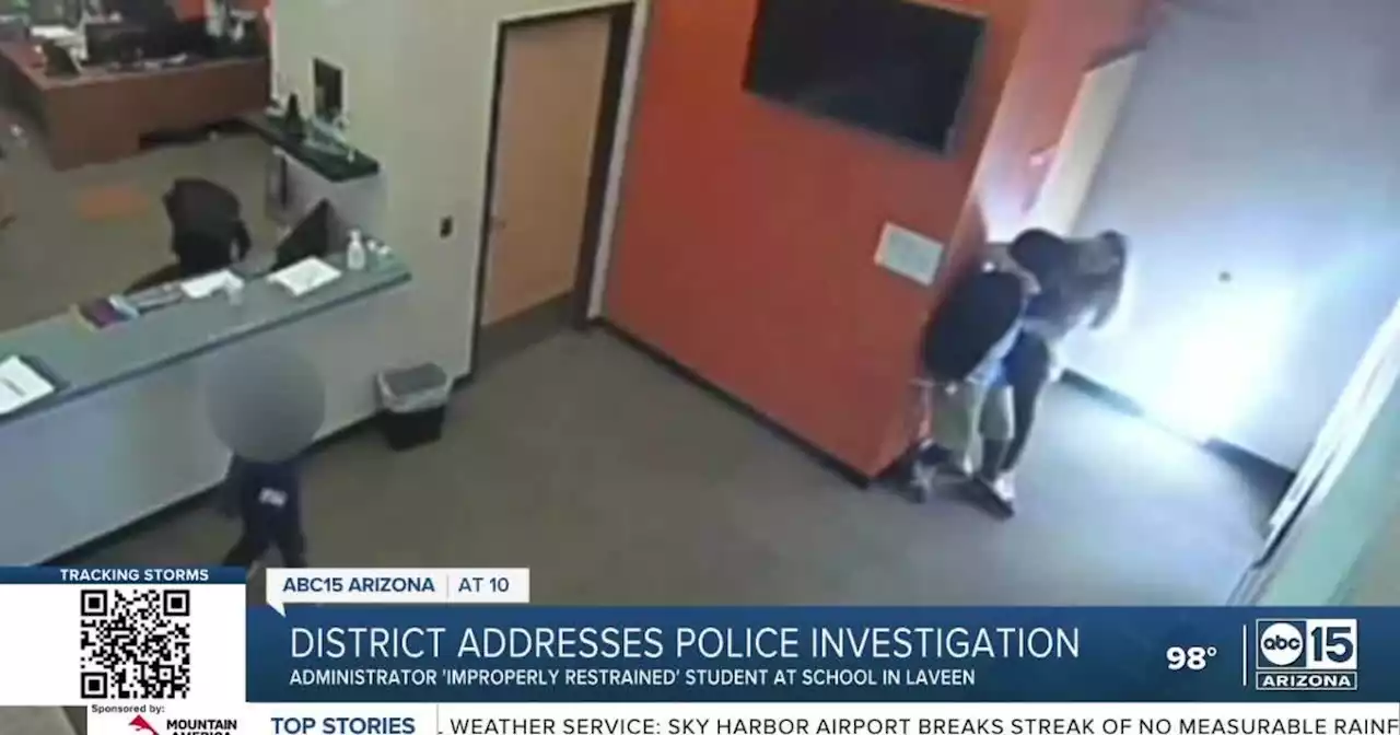 Laveen administrator under fire for 'improper restraint' of student