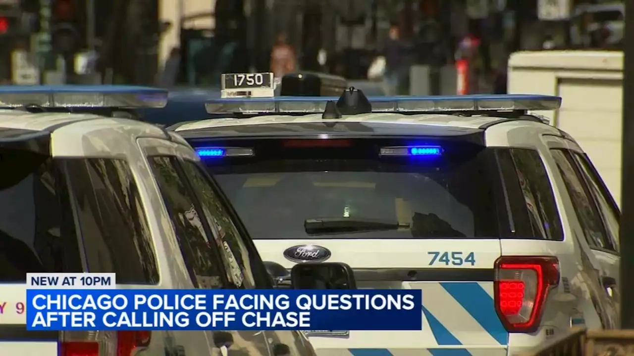 CPD criticized for calling off chase of armed robbery suspects during crime spree