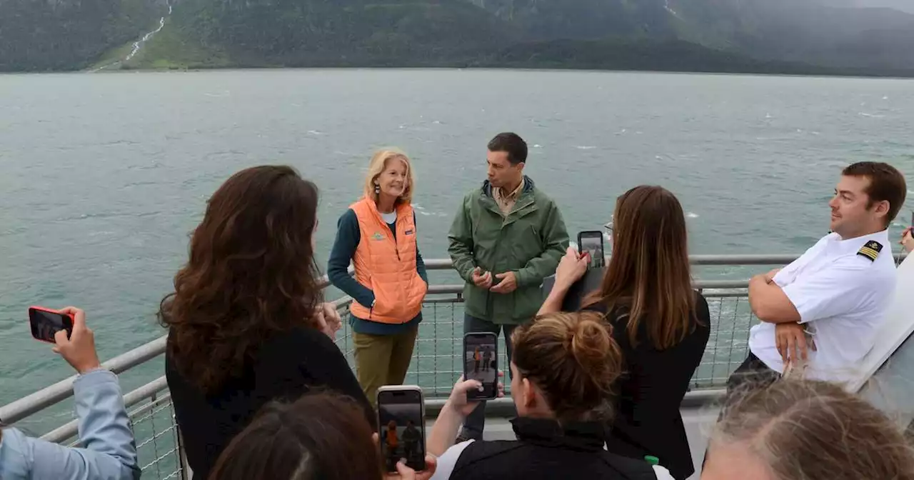 Transportation Secretary Pete Buttigieg ends Alaska visit with emphasis on ferries