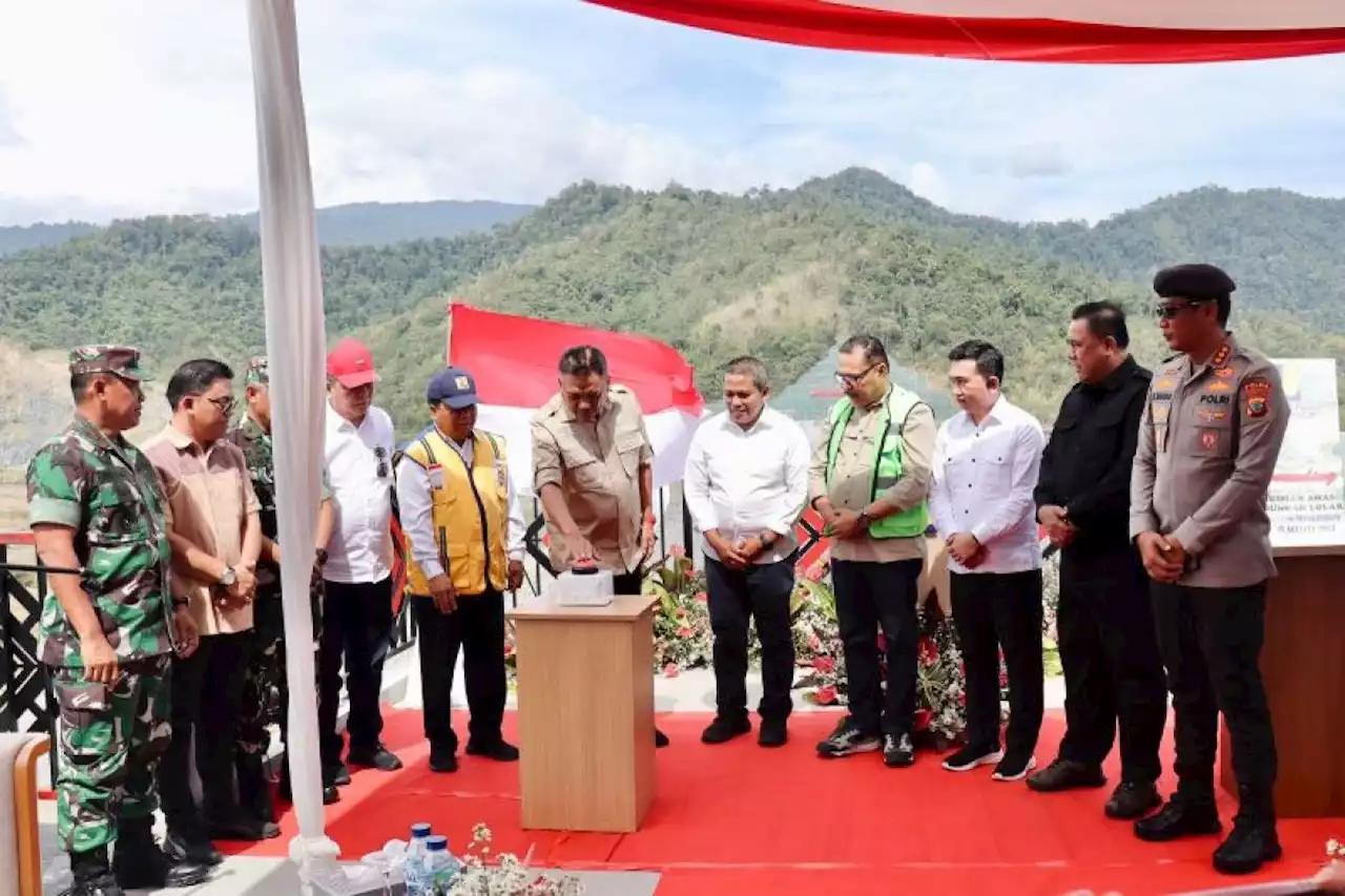 Bendungan Lolak Sulut mampu mengairi 2.214 hektare sawah tadah hujan