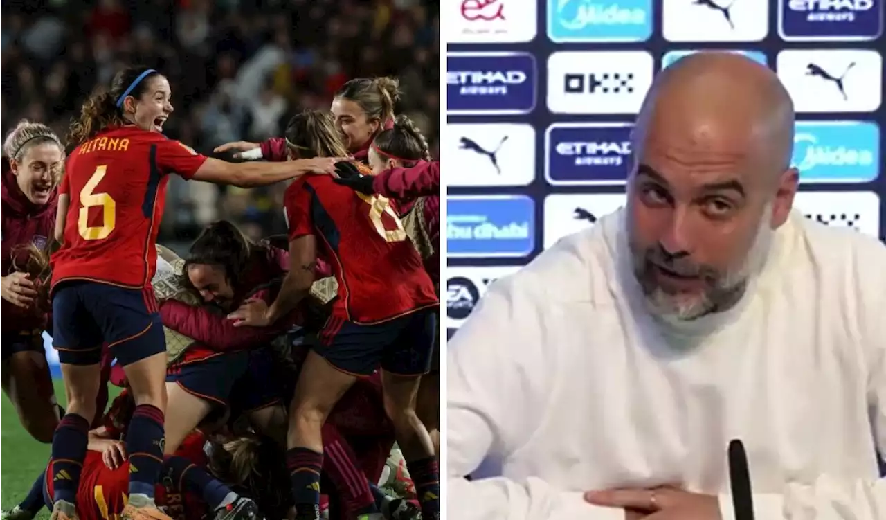 Pep Guardiola delira con una jugadora del Mundial Femenino: 'estoy completamente enamorado'