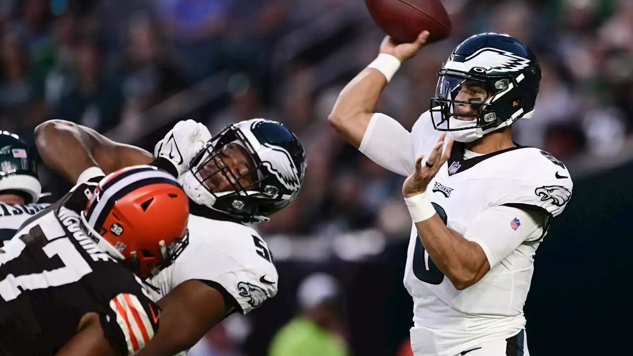 Backups Mariota, Thompson-Robinson struggle as starters rest in Eagles-Browns 18-18 preseason tie