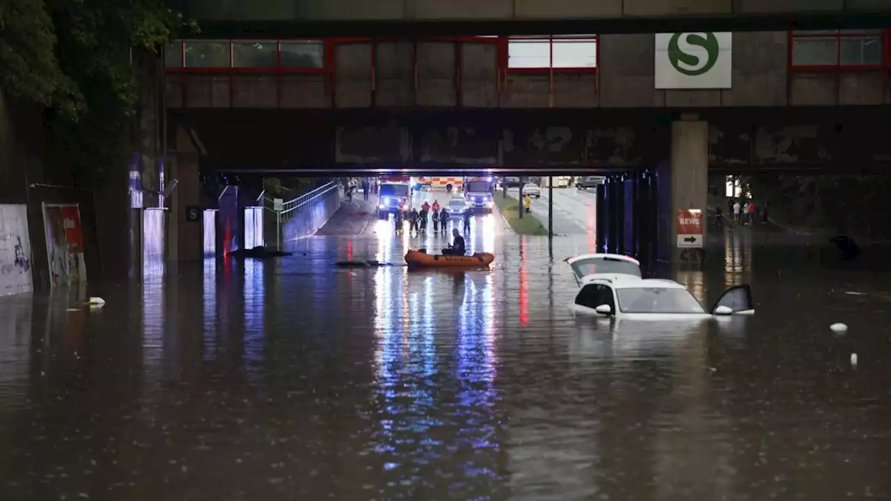 Gewitter in Süddeutschland: Unwetterwarnung bis in die Nacht