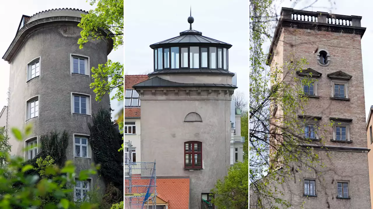 Wer lebt und arbeitet in diesen Türmen im Augsburger Domviertel?