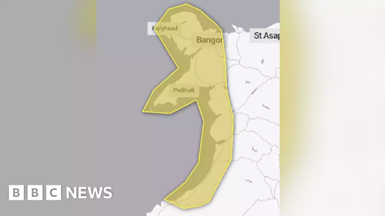 Wales weather: Warning for wind gusts over 60mph