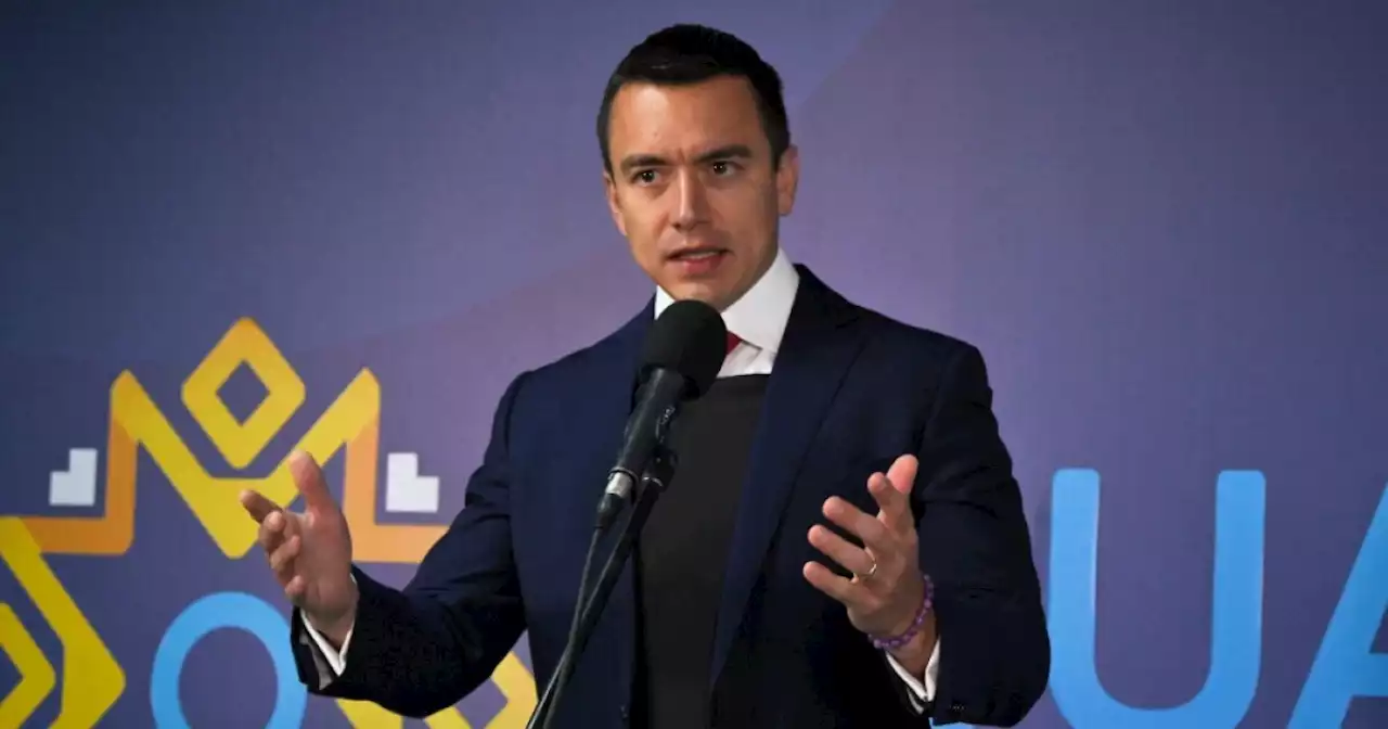 Candidato presidencial de Ecuador Noboa denuncia atentado contra su caravana; Gobierno lo desmiente