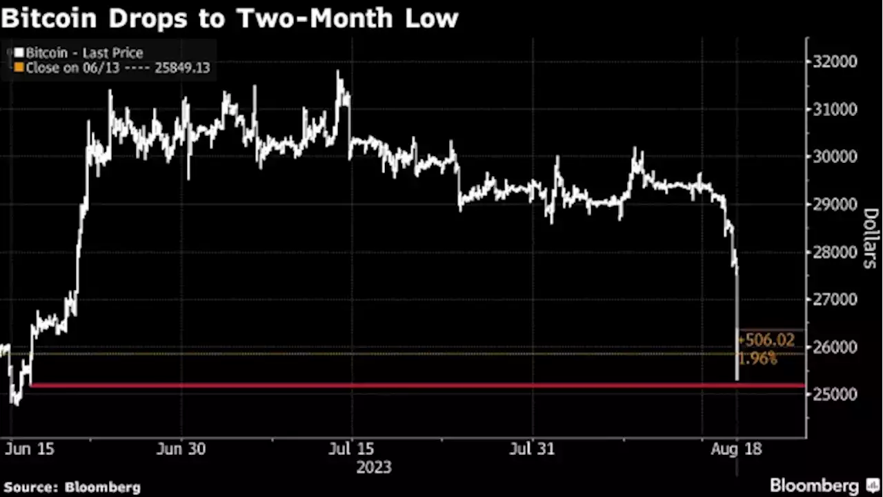 Bitcoin Plunge Spurs Liquidations as SpaceX’s Token Sale Weighs