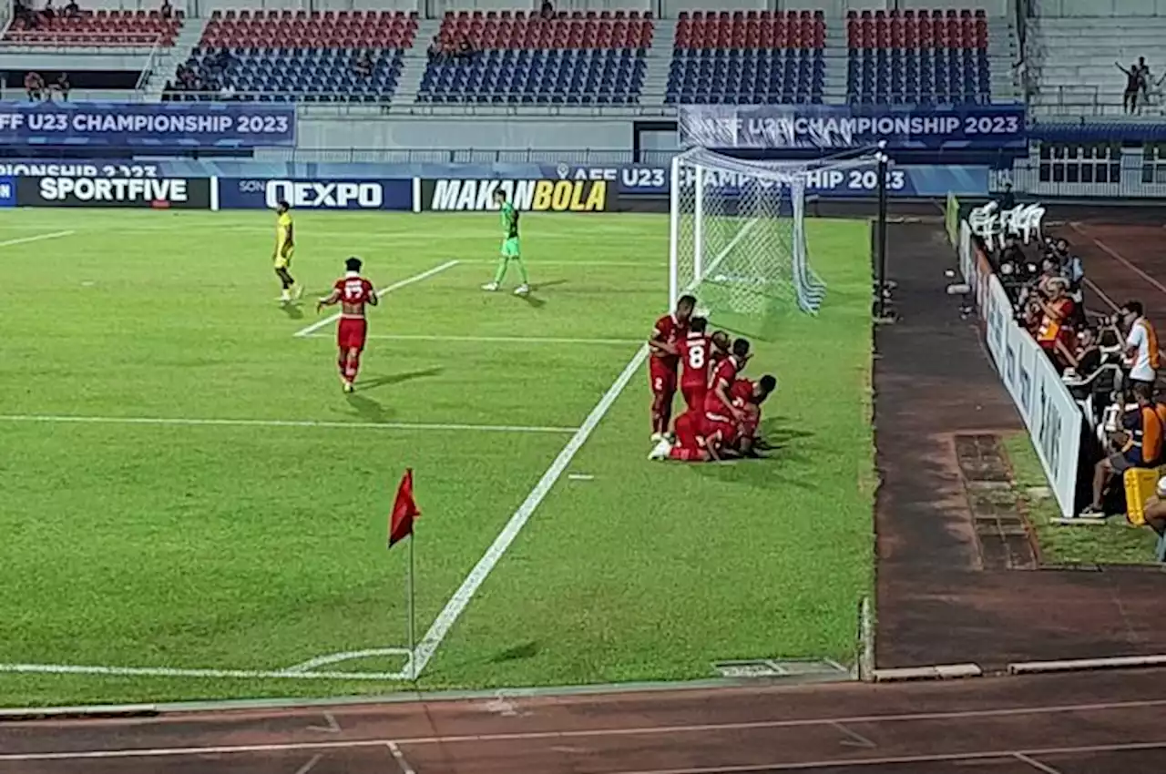 - Gol Cantik Ramadhan Sananta Bawa Timnas U-23 Indonesia Unggul atas Malaysia di Babak Pertama